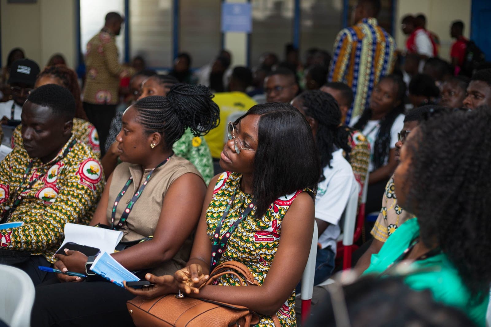 Nexus Career Fair attendees